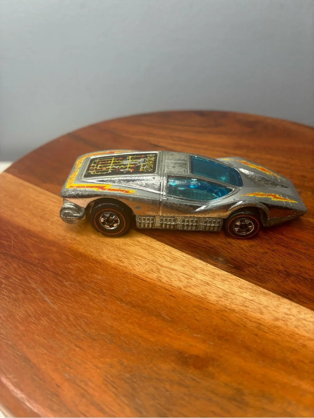 Hot Wheels Large Charge Redline Car Hong Kong 1974 Flying Colors